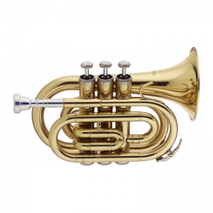 Stagg B Taschentrompete im Softcase WS-TR245S