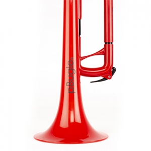 pBugle Bb Kunststoff Fanfare rot Bild 2