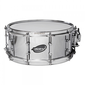 Ahead ASC614 Snaredrum 14 x 6 Zoll Chrome on Brass