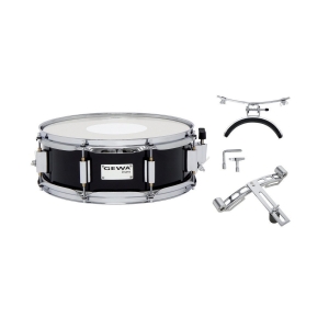 Gewa Marching Snare 14x5 Zoll schwarz