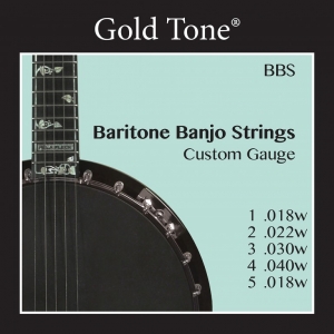 Gold Tone Saiten fr Bariton Banjo Custom Saitenstrke