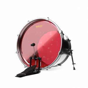 Evans Hydraulic Red Bassdrum Schlagfell blau, 20 Zoll