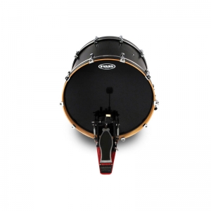 Evans Hydraulic Black Bassdrum Schlagfell schwarz, 22 Zoll Bild 1