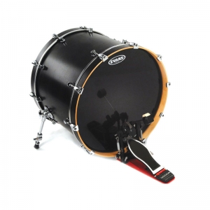 Evans Hydraulic Black Bassdrum Schlagfell schwarz, 22 Zoll Bild 2
