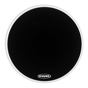 Evans Marching Bass Drum Fell MX2B, zweilagig schwarz 26 Zoll
