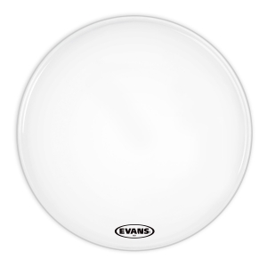 Evans Marching Bass Drum Fell MS1, einlagig weiss 32 Zoll