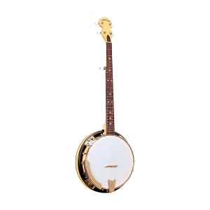Gold Tone 5 Saiter Cripple Creek Resonator Banjo mit breitem Griffbrett Bild 1