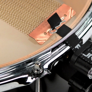 Puresound Snareteppich Custom Pro Brass Serie 13 Zoll, 20 Spiralen