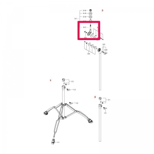 Tama Schr�gsteller f�r Roadpro Beckenst�nder Bild 1