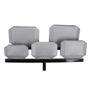 Marching Tragegestell mit 5 Latin Percussion Granitblocks Bild 3