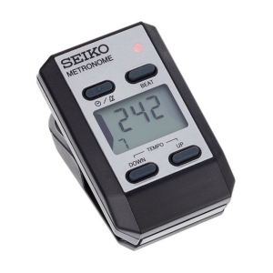 Seiko Clip-on Digital Metronom mit Uhrfunktion