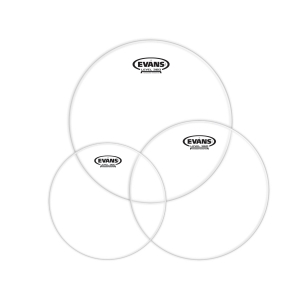 Evans G1 Clear Tom Tom Schlagfell Set, klar