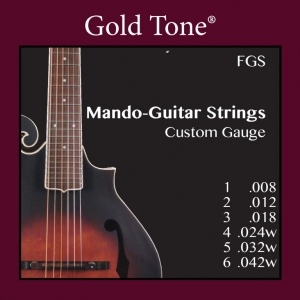 Gold Tone Saiten f�r F-Stil Mandolinen Gitarre in Spezialst�rke