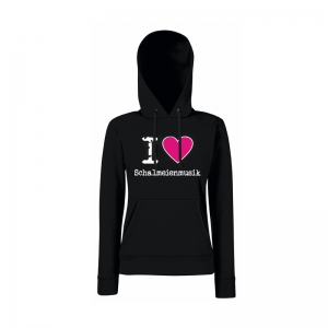 Fruit of the Loom Kapuzenpulli I Love Schalmeienmusik Damen