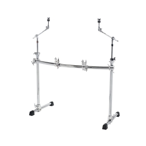 Gibraltar Rack System Chrome Series Curved Basic Rack GCS302C mit Beckenarm