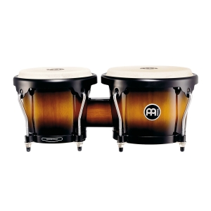 Meinl Headliner Wood Bongo Vintage Sunburst 6 3/4 Macho und 8 Hembra