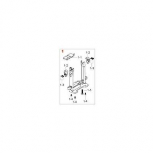 Rahmen f�r Tama HP910LWN Fu�maschinen