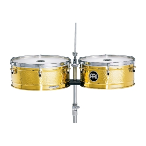 Meinl Artist Timbales Luis Conte Edition 14 und 15 Zoll Brass
