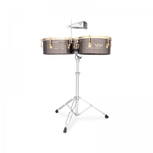 LP Timbales M257-BNG Matador Brushed Nickel Gold Tone
