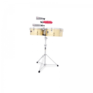 LP Timbales LP1415-B Prestige Solid Brass 14 & 15 Zoll