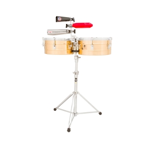 LP Timbales LP257-BZ Tito Puente Bronze 14 & 15 Zoll