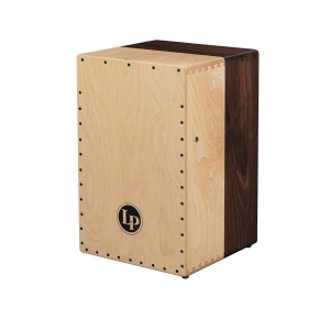 LP 2- Voice Wire Cajon Solid Black Walnut & Solid Hard Maple LP1422