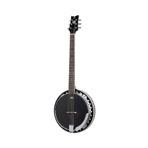 Ortega Raven Serie 6-Saiter Banjo mit Pickup Linksh�nder