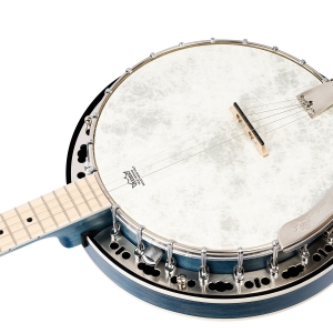 Ortega Falcon Serie Banjo mit Pickup transparent blue Bild 7