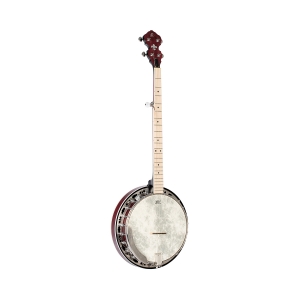 Ortega Falcon Serie Banjo mit Pickup fade red
