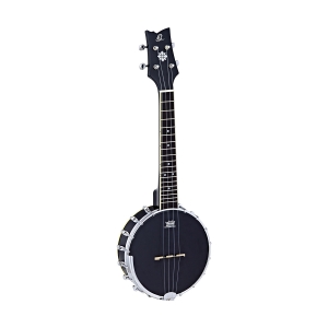 Ortega Raven Serie 4-Saiter Banjolele Banjo Ukulele