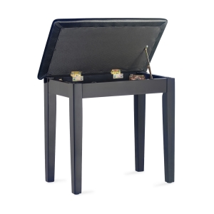 Stagg Klavierbank PBF23 schwarz matt mit Vinyl Sitzfl�che schwarz Bild 1