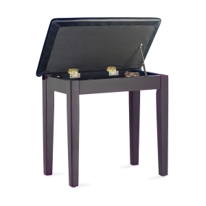Stagg Klavierbank PBF23 Palisander matt mit Vinyl Sitzfl�che schwarz Bild 1