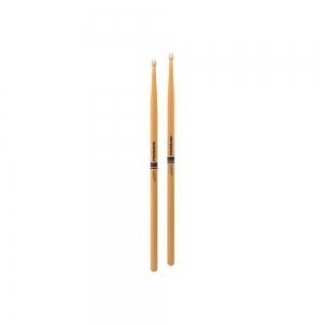 Promark Rebound 5A ActiveGrip Clear Hickory Acorn Wood Tip Drumstick