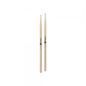 Promark Finesse 7A Long Maple Small Round Wood Tip Drumstick