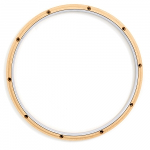 Gibraltar Snare Holzspannreifen mit Innenring aus Stahl 14 Zoll