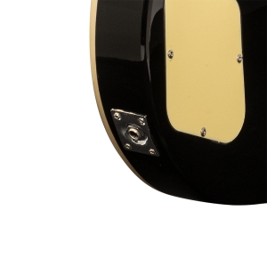 Stagg E-Gitarre Standard Serie mit Mahagonikorpus Schwarz Bild 5