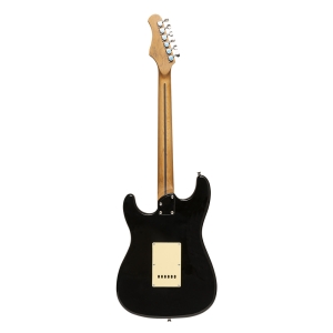 Stagg E-Gitarre 55 Serie mit Paulowniakorpus Schwarz gl�nzend Bild 1