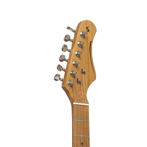 Stagg E-Gitarre 55 Serie mit Paulowniakorpus Sunburst gl�nzend Bild 3