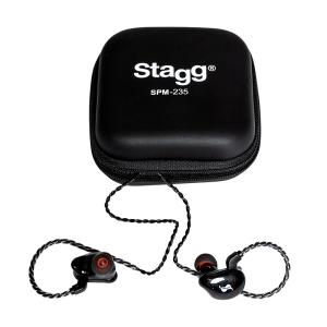 Stagg 2-Treiber In-Ear Monitoring Kopfh�rer transparent Bild 3