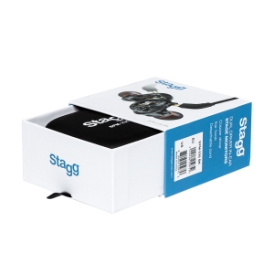 Stagg 2-Treiber In-Ear Monitoring Kopfh�rer transparent Bild 7