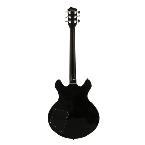 Stagg E-Gitarre Silveray 533 Modell mit Ahornkorpus Schwarz Bild 1