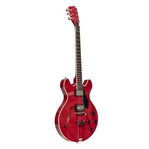 Stagg E-Gitarre Silveray 533 Modell mit Ahornkorpus Cherry