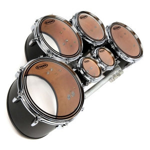 Evans Marching Tom Fell EC2S, zweilagig durchsichtig 13 Zoll