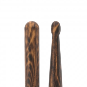 Promark Classic Forward 2B FireGrain Hickory Oval Wood Tip Drumstick Bild 2
