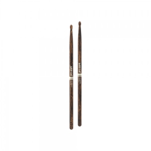 Promark Classic Forward 5B FireGrain Hickory Oval Wood Tip Drumstick
