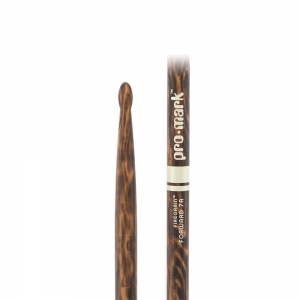 Promark Classic Forward 7A FireGrain Hickory Wood Tip Drumstick Bild 1