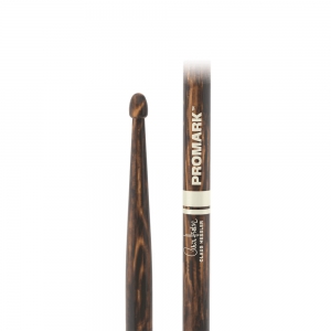 Promark Claus Hessler FireGrain ActiveGrip Clear Hickory Wood Tip Drumstick Bild 1
