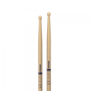 Promark DC17I System Blue Hickory Marching Stick mit Holztip Bild 1