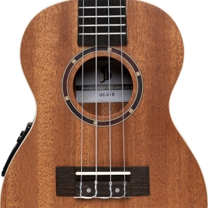 Stagg e-Akustische Konzert Ukulele mit Decke aus Sapele Bild 8