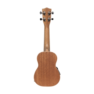 Stagg e-Akustische Sopran Ukulele mit Decke aus Sapele Bild 1